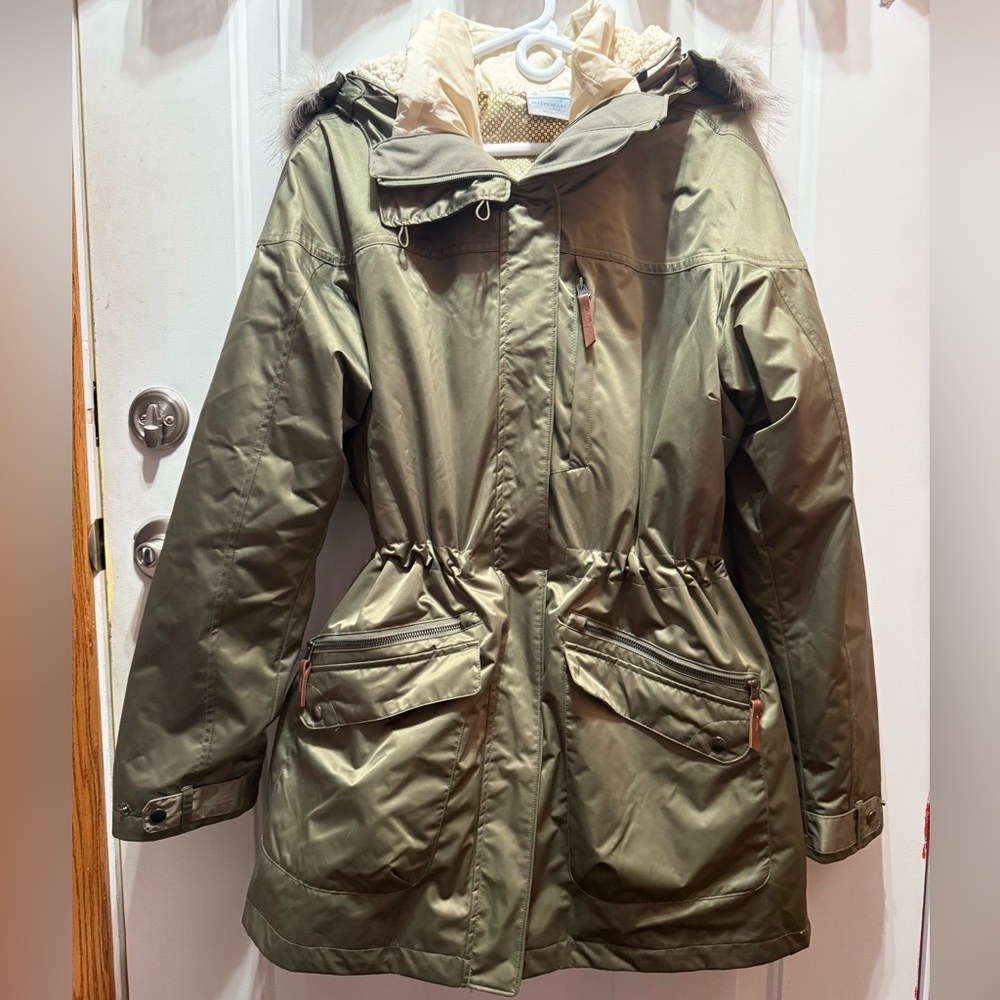 Columbia Joy Peak Mid Interchange Stone Green Shine XXL